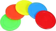 GOOHOCHY 5pcs Mini Air Hockey Replacement Pucks for Double Player Games Smooth Pucks for Seamless Gameplay for Desktop Ice Hockey and Outdoor Fun