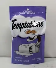 Whiskas Temptations Creamy Dairy Cat Treats 3 Ounce (Back Dated)