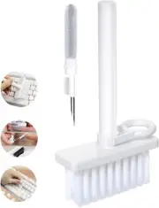 5 in 1 Keyboard & Earphone Cleaner,Soft Keyboard Cleaning Brush,Multifunctional
