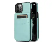 C31 Green Back Cover Phone Card Protective Holster Flip Phone Case Protection Bumper for IPhone 14 6.1
