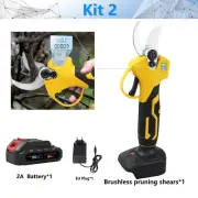 18V Cordless Fruit Pruning Shears, Garden Shears Branch Trimmer Pruning Scissor