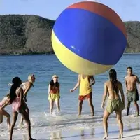 在飛比找蝦皮購物優惠-海灘球 超大 充氣浮墊 現貨 超可愛 安全 特價優惠 玩水必