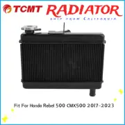Aluminum Radiator Cooling Cooler Fit For Honda Rebel 500 CMX500 2017-2024 18 19