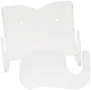 Vaguelly 1 Set Guitar Ledge Ukulele Wall Hanger Guitar Wall Mounts Guitar Hanger Hook Ukulele Wall Mount Banjo Case Bass Guitar Wall Mounted Guitar Hanger Frame Student Acrylic Household