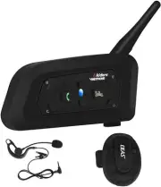 1200M Outdoor Sport Soccer Referee Bluetooth Intercom Interphone Headset 6 Users