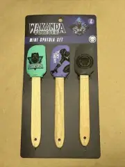 3-Pack Silicone Black Panther: Wakanda Forever (Marvel) Mini Spatula Set