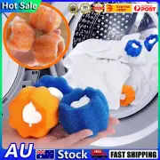 Washing Machine Pet Hair Catcher Ball Laundry Ball Hair Lint Remover Tool AU