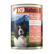 K9 Natural Lamb & King Salmon Adult Dog Can 370gx12