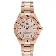 Adidas Aofh22064 Unisex Quartz Watch Pink 43mm
