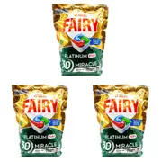 210pc Fairy Dishwasher Capsules Cleaner Platinum Plus Refreshing Herbal Breeze