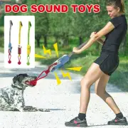 Durable Interactive Dog Toy with Squeaky Sound for Tug of War and Fetch AU
