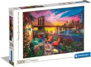 Clementoni Manhattan Balcony 3000 Piece Jigsaw Puzzle