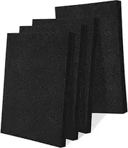 AKOOSY 4pcs Sheets Polyurethane Foam Board Packing Insert Foam Cushion Packing Liners Craft Wrapping Liners Tool Case Cushioning Wrapping Inserts Polyethylene