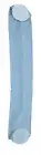 Cover For Microbead Body Pillow - Spandex (15%) / Nylon (85%) Blend, Light Blue
