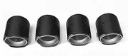 4 PCS compatible with BMW M2 M3 M4 Exhaust Tip F80 F82 F83 F87 Tuning MP Carbon Fiber Tailpipe Stainless Steel Muffler(Carbon Fiber E)
