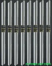 True Temper Dynamic Gold Steel Iron Shafts .370" Tip Stiff Flex S300 Set of 8