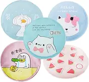 Beautiful Dog Cooling Mat Breathable Pet Self Cooling Bed Cartoons Cat Radiator Beds Non Toxic Waterproof Dog Bed Cooling Pillow for Cats Dogs Random,M (Color : Random, Size : M)