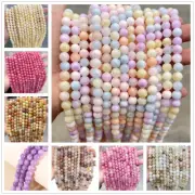 4/6/8/10/ 12mm Chalcedony/Aventurine/Jade/Jasper Gems Round Loose Beads Strand