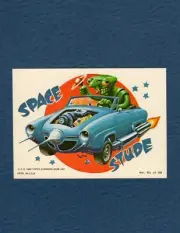 1980 Topps Weird Wheel #51 SPACE STUDE!