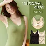 THERMAL UNDERWEAR WARM BODY TOPS VEST WOMEN SLEEVELESS SLIM