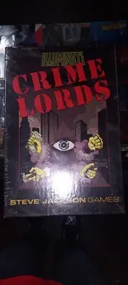 Illuminati Crime Lords Card Game First Edition Steve Jackson Games Unopened