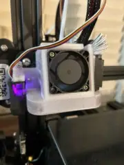 Replacement For Ender3 V2 Hotend Fan Cover Hotend For Ender3 V2 w/ BLTouch Mount