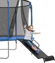 Universal Trampoline Slide 6 Fabric Handles, Slide with Resistant Fabric, Safety