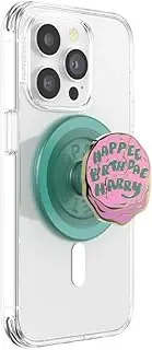 PopSockets Round Phone Grip Compatible with MagSafe, Adapter Ring Included, Phone Holder, Wireless Charging Compatible, Harry Potter - Happy Birthday Harry