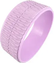 GANAZONO Back Stretching Wheel Ring Lightweight Yoga Wheel for Warm Up Versatile Eva Roller for Yoga and Fitness Portable Exercise Wheel for Home and Gym Use
