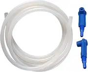 STOBAZA 1.2M Brake Fluid Exchange Tool Oil Bleeder Hose for Cars Trucks Construction Vehicles Replacement Brake Hose Easy to Use Efficient Oil Change