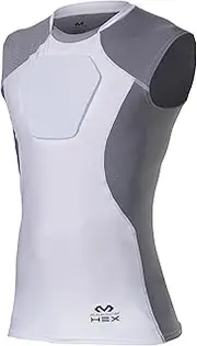 [McDavid] HEX Chest Protector, Heart-Guard/Sternum Protection – Padded Shirt for Baseball, Football, Lacrosse and Goalies - Youth & Adult Sizes