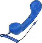 CAXUSD Handset Retro Phone Vintage Headset Cell Blue