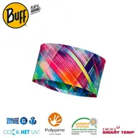 在飛比找樂天市場購物網優惠-【BUFF 西班牙 Coolnet抗UV頭帶《彩虹波浪》】1