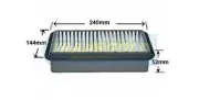 Transgold Air Filter A1105 AF1105 Fits Suzuki Carry 1.3L 99-On