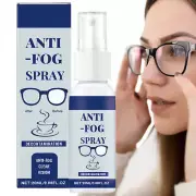 20ml Glass Cleaner & Lens Cleaner Spray for Eyeglasses Anti-Fog Scratch Removal