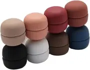 [MYLEUS] 8 Pairs Strong Magnetic Hijab Pins, Colorful Pinless Brooch for Women Clothes Scarves Hijabs - No-Snag Hijab Magnets Multi-Use Clasp Pins (8 Colors)