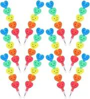 FRCOLOR Cartoon Stacking Pencils for Boys and Girls 12pcs Plastic Boys and Girls Pencils for Drawing Homework Party Favors