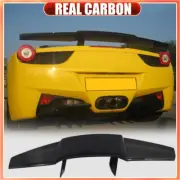 For Ferrari 458 Italia Coupe 2011-2013 REAL CARBON Rear Trunk Spoiler Boot Wing
