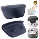 PU Pillow Suction Cushion Bath Neck Back Support Bathtub Spa Head Rest Comf AU