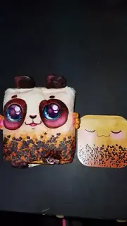 Cookeez Makery Toasty Treatz Scented Plush Panda Au Chocolat w/Toaster