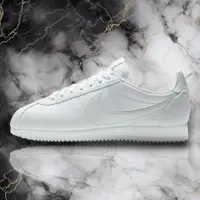 在飛比找蝦皮購物優惠-Nike Cortez Leather 全白 皮革 小白鞋 
