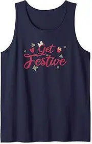 [Disney] Mickey And Friends Christmas Get Festive Tank Top