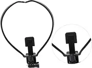 OSOLADY Neck Hanging Stabilizer for Phone Durable Neck Clamp Accessory Compatible with and Phone for Hands and Videos Black