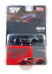 chase! Mini GT 1:64 Aston Martin Valkyrie Hyper Red 1:64 Scale Model MGT00766
