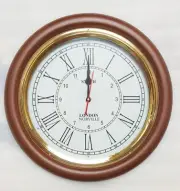 Designer Wall Clock Wooden 40x40cm Antique Theme Big Size Wall Clock For Home