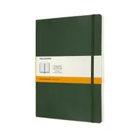 在飛比找蝦皮商城優惠-MOLESKINE經典軟皮筆記本/ XL型/ 橫線/ 綠 e