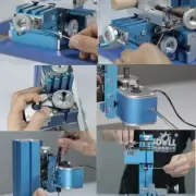 Metal Mini Milling Machine Micro DIY Woodworking Power Tool for Student Hobby