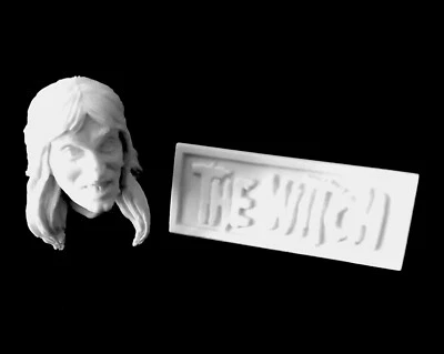 Pestilence Labs-Aurora “The Witch” 1/10 Scale Model Kit Box Art Tribute Head Set