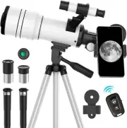 ToyerBee Telescope for Adults & Kids, 70mm Aperture Astronomical Refractor...