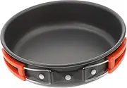 OSOLADY Camping Cookware Pot Portable Non-Stick Frying Pan Griddle for Outdoor Activities